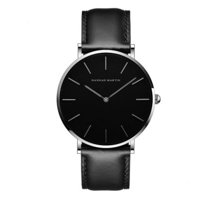 Simple quartz waterproof watch