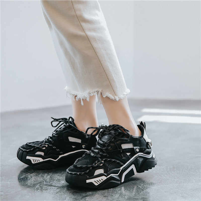 Platform Fashion Trendy Lightweight Casual Sneakers
