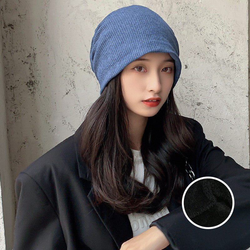 Women's Black All Match Knitted Hat