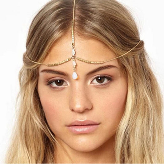 Drop pendant headband