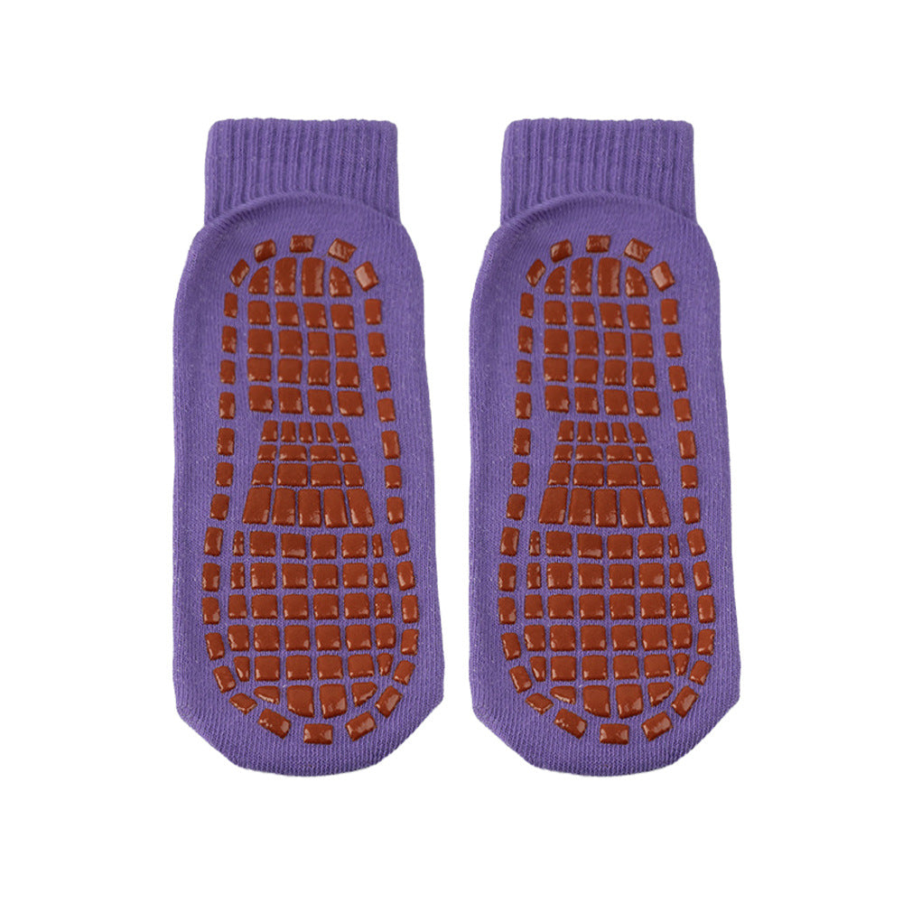 Women's Indoor Non-Slip Mid-Calf Socks