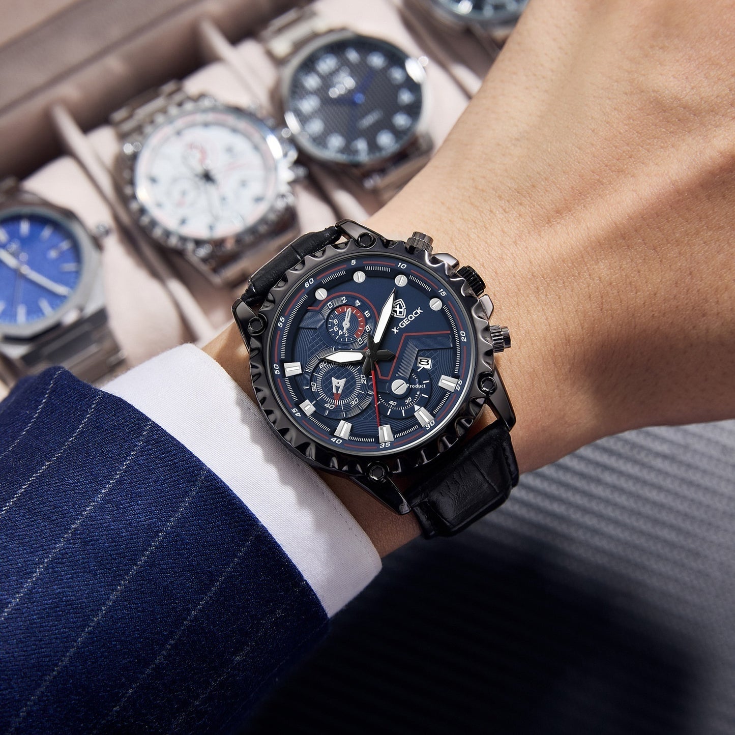 Sports Style Fashion Luminous Men's Quartz Watch
