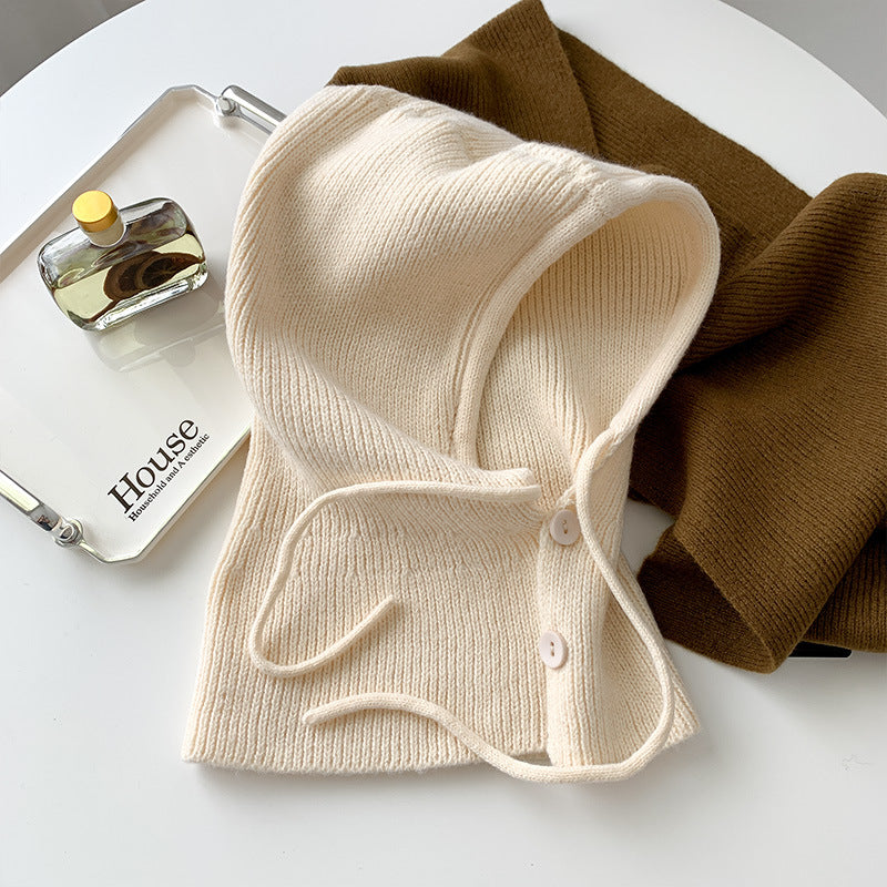 Hat Women's Warm Scarf One Couple