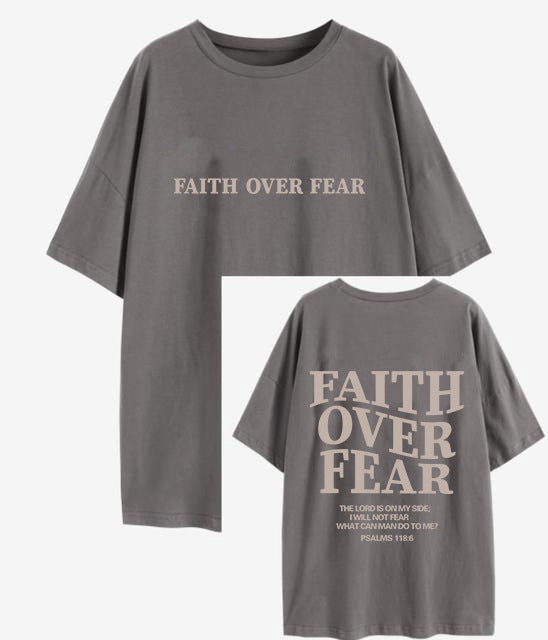 Letter Printed T-shirt Women's Fashion Casual Loose
