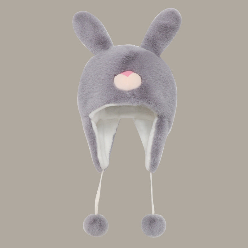 Sweet And Cute Three-dimensional Rabbit Ear Plush Ear Hat