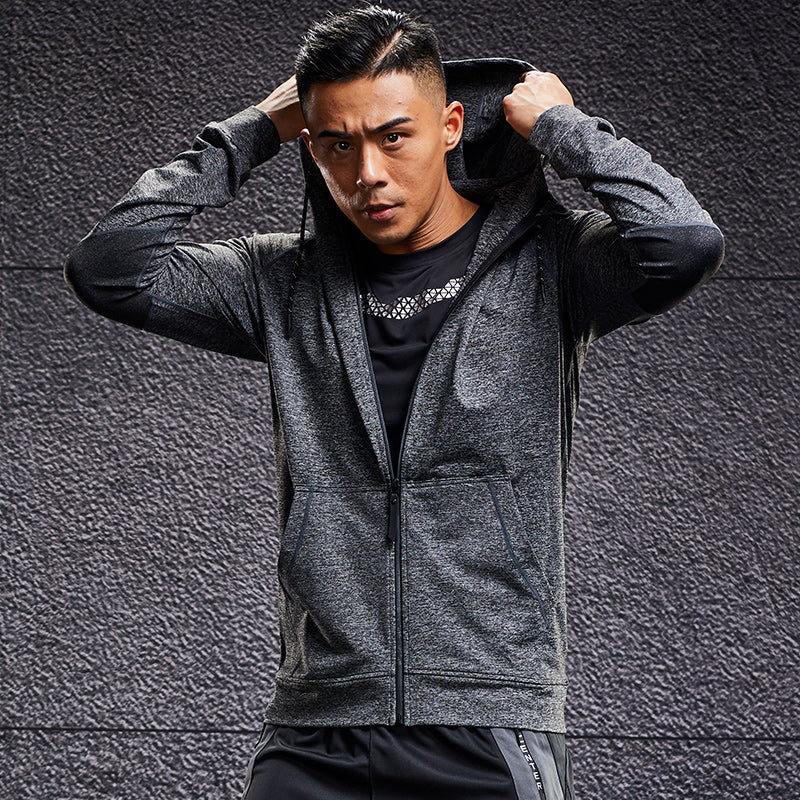 Morning Running Equipment Running Training Clothes Hooded Coat
