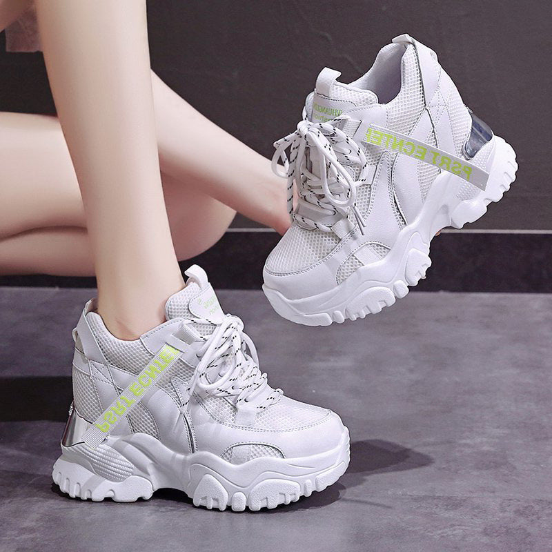 Daddy Shoes Women's Thick Bottom All Match Casual