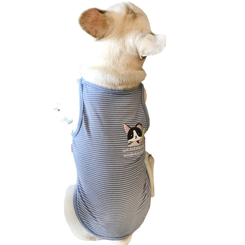 Summer Thin Cotton Dog Clothing And People