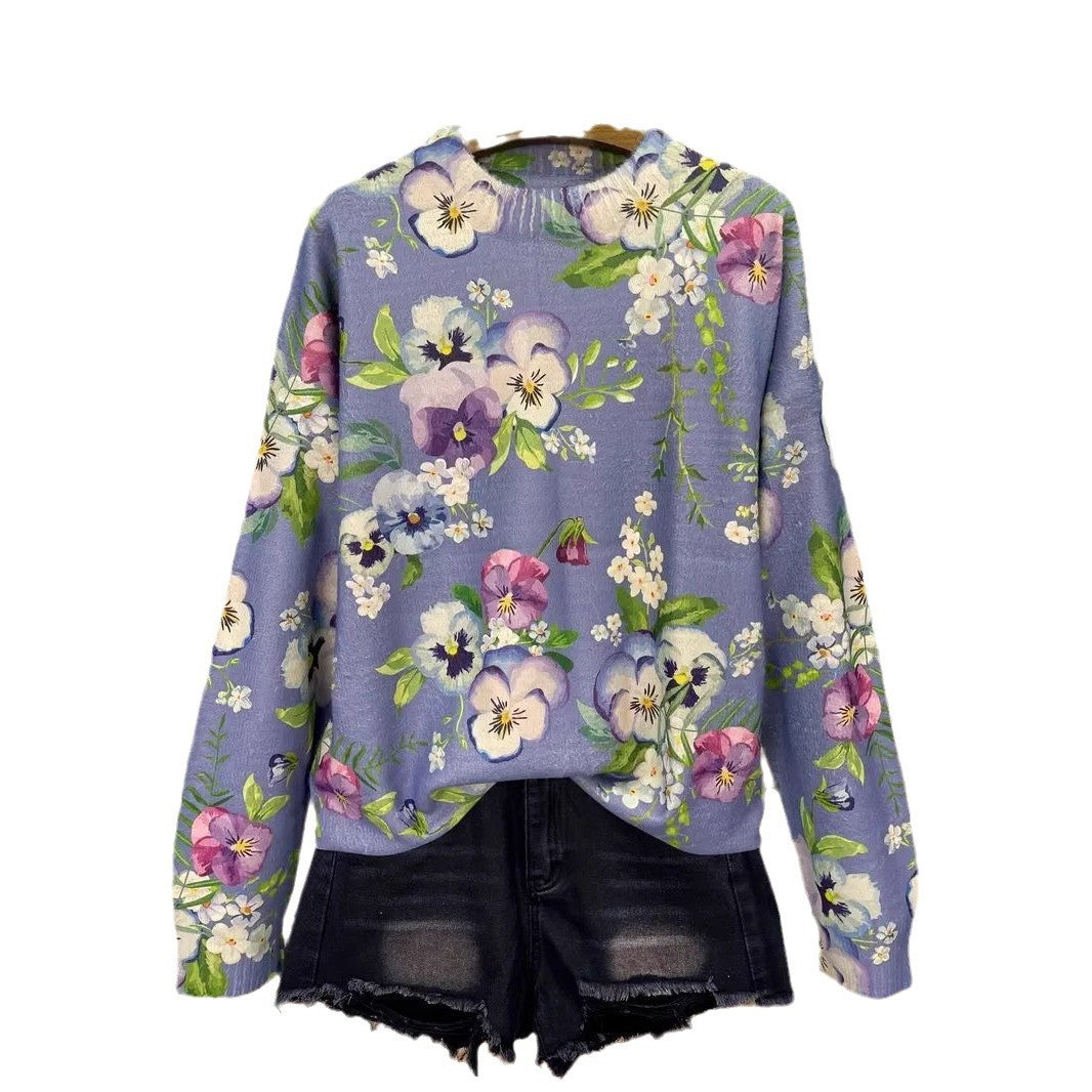 Women's Loose Thick Needle Imitation Sweater