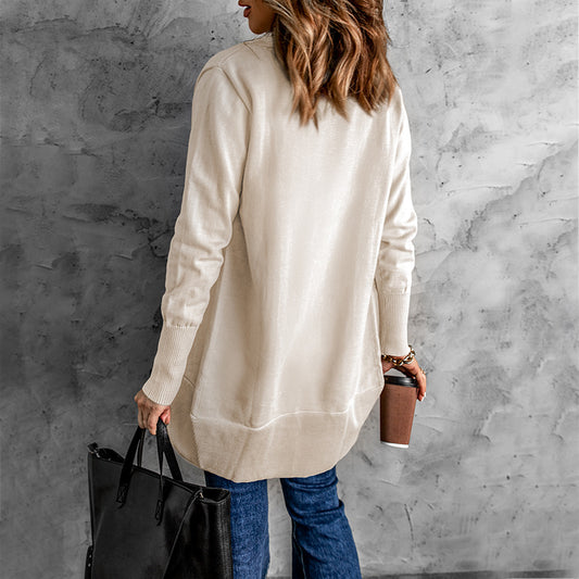 Shiying European And American Cardigan Sweater Women's Sweater