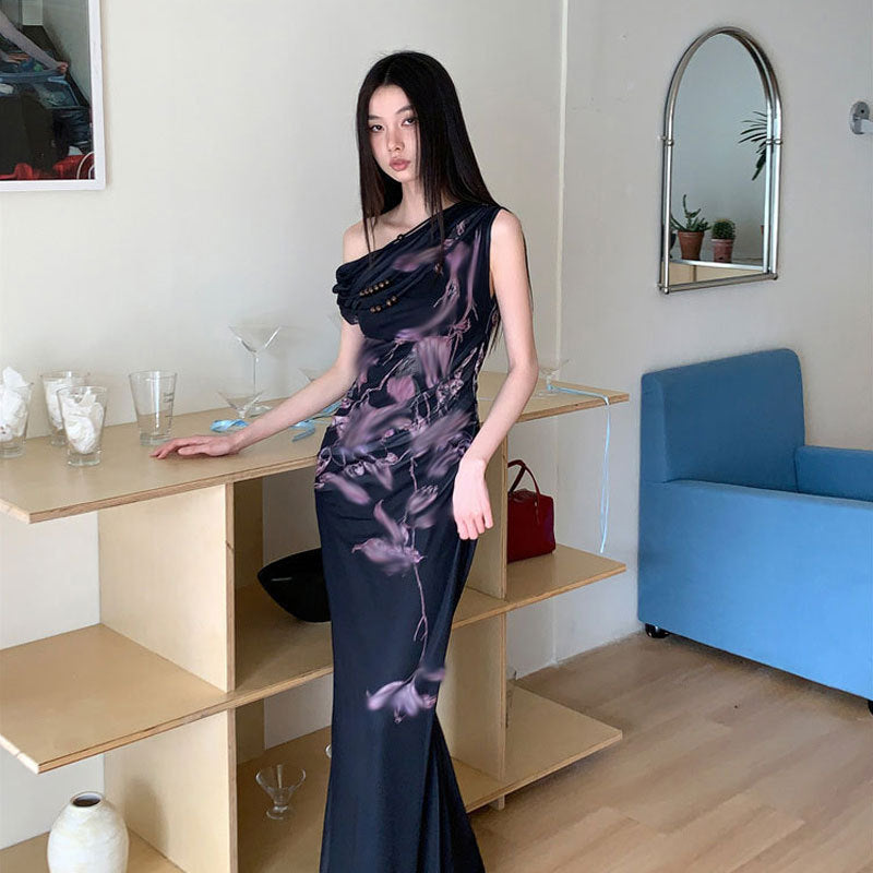 Dame Designer Niche Ny Kjole i Kinesisk Stil