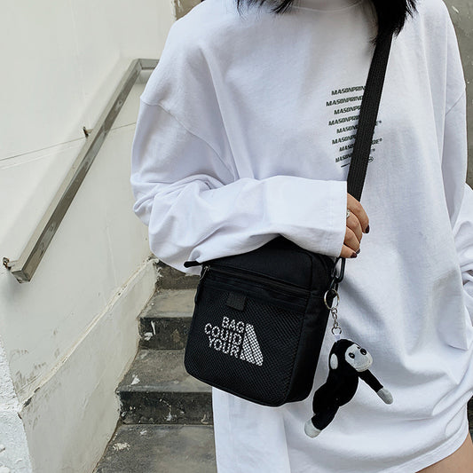 Ny Original Lærred Unisex Crossbody Taske