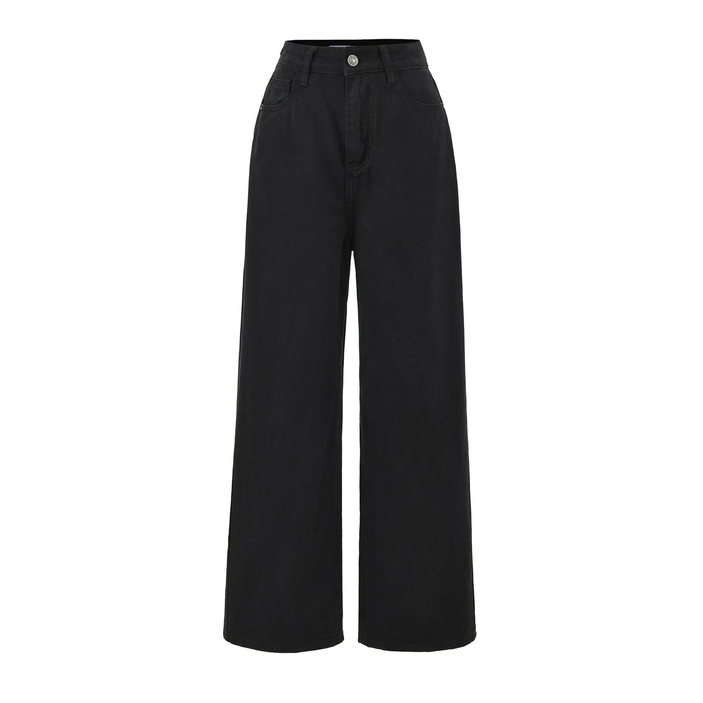 High Waist Wide Leg Leisure Straight Mopping Pants