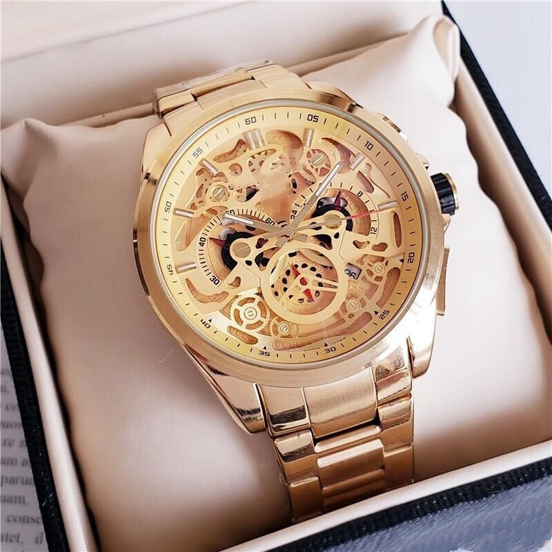 Hand Running Seconds Watch