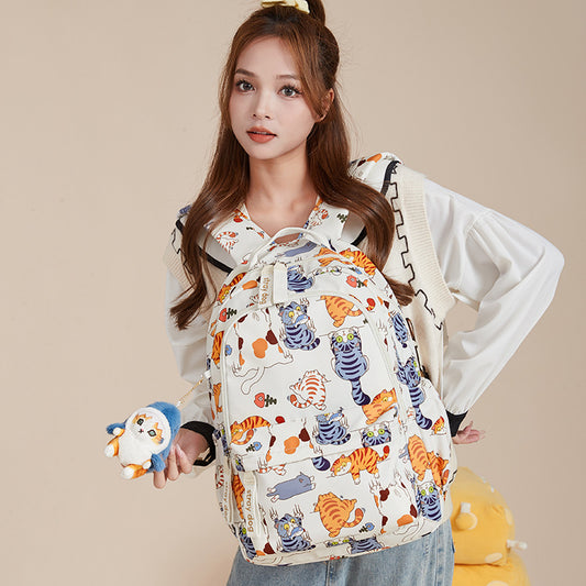 Personalized Printed Backpack Bags Female Sweet Cute