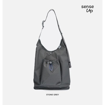 Simple And Lightweight Casual Nylon Drawstring Bucket Bag
