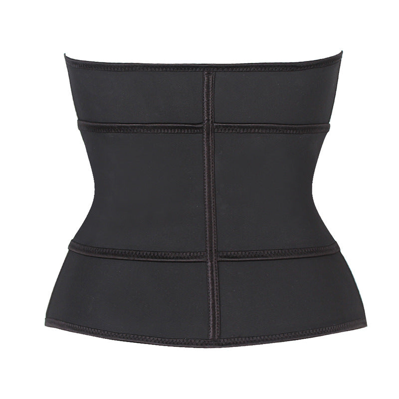 Rubber belly corset