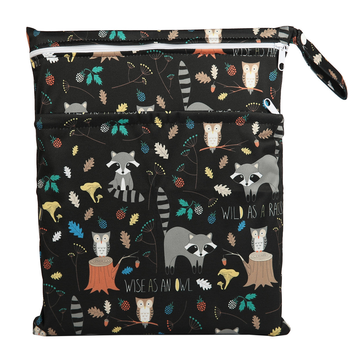Large Capacity Double Pocket Buggy Diaper Bag Medium Size