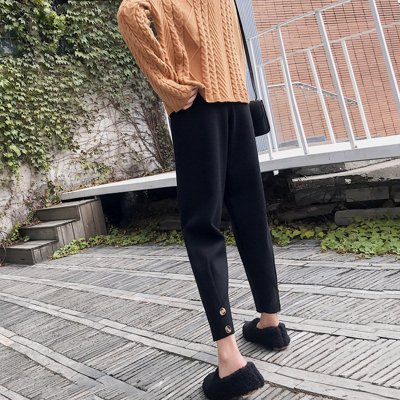 Draping Harlan Carrot Pants