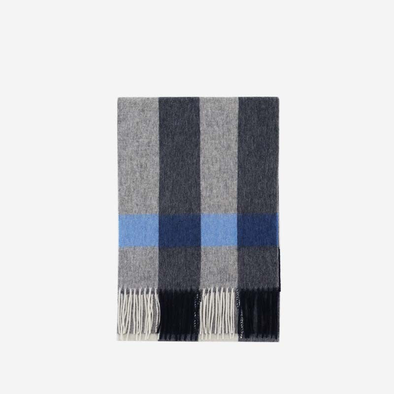 Uldtørklæde Vinter Populært Dame Herre Fortykket Minimalistisk Tern