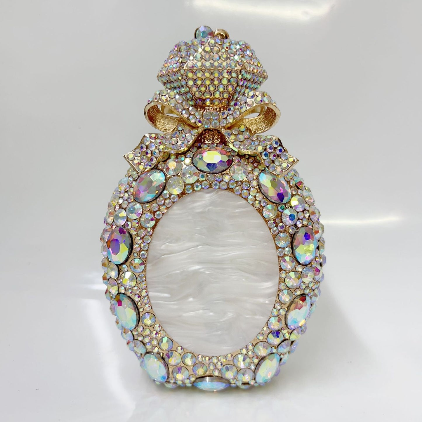 Kvinders Mode Banket Fuld Diamant Clutch