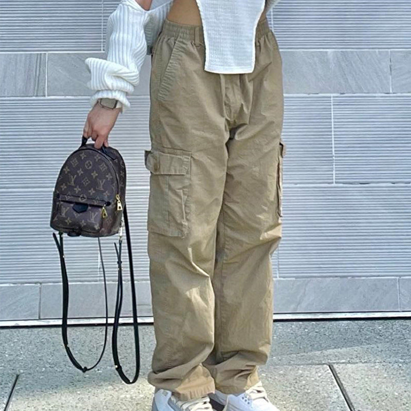 Workwear Loose Jeans Women's Retro Fashion Street