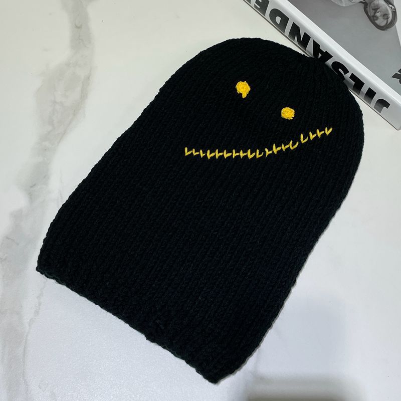 Cute Warm Ear Protection Wool Beanie Pullover