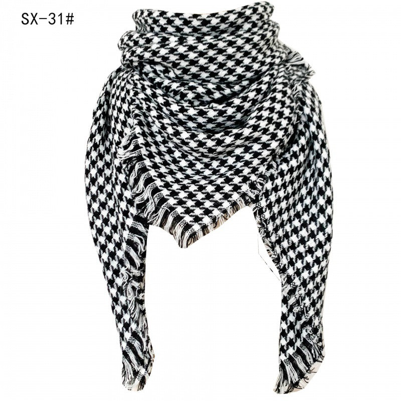 Women's Warm Fashionable Outerwear Shawl