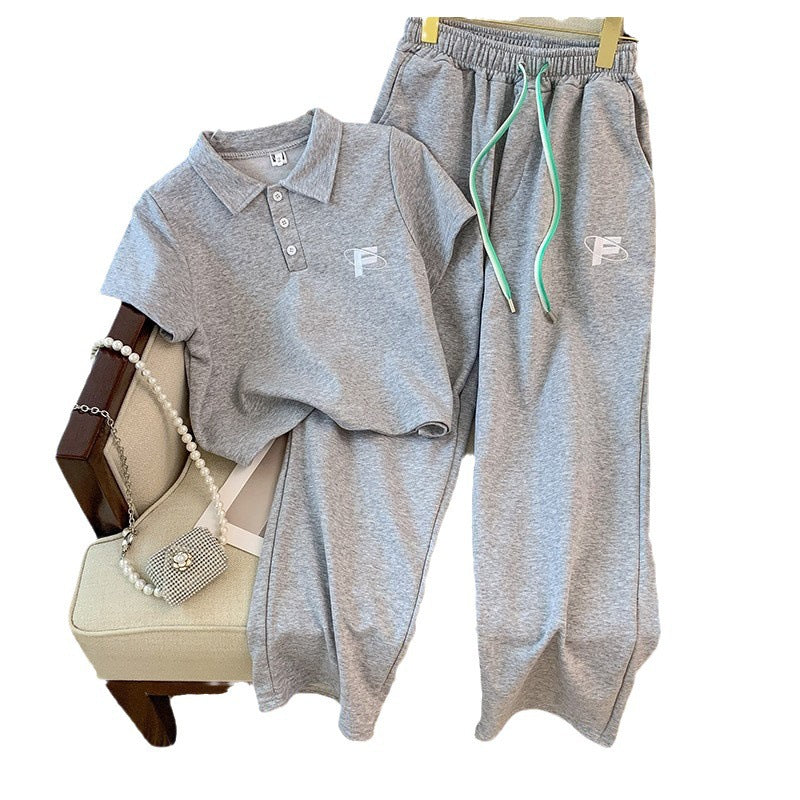Summer Sportswear Set Fashionable Chanel-style Perfect For Petite Figures