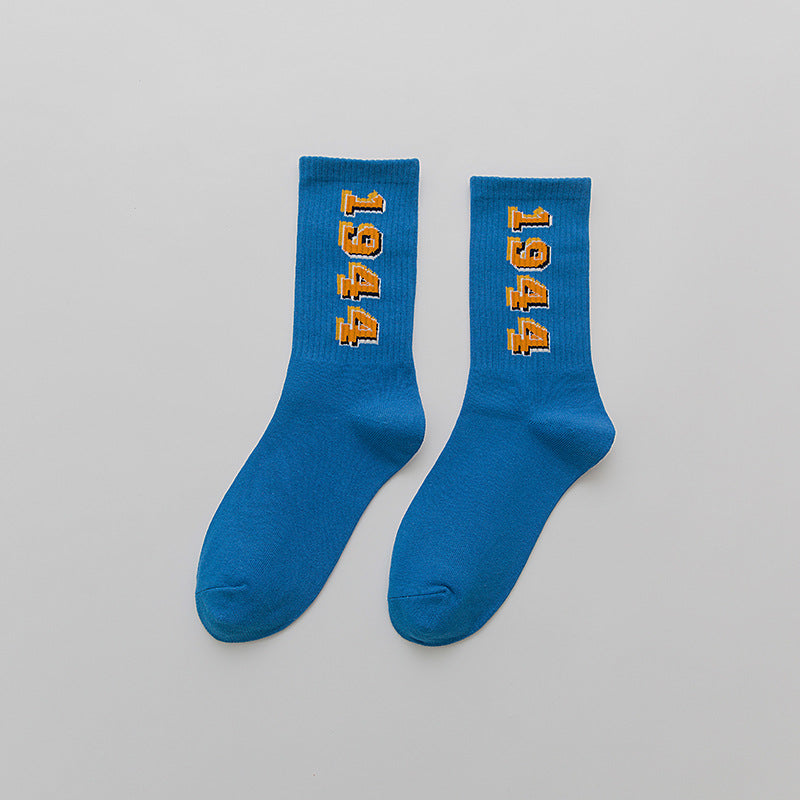 Men's Sweat-absorbent Breathable Basketball Long Socks