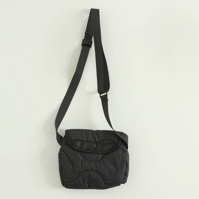 Korean Style Nylon Rhombus Crossbody Bag Casual