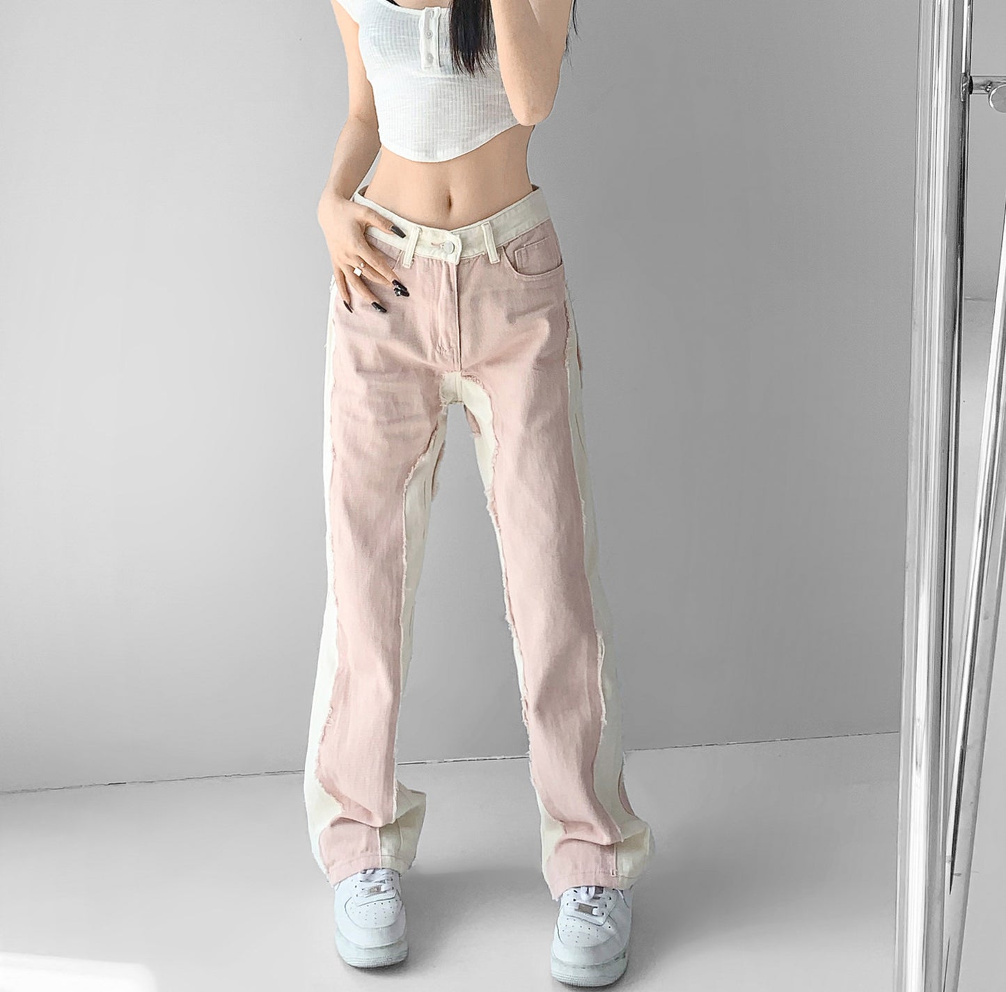 Straight Denim Women's High Waist