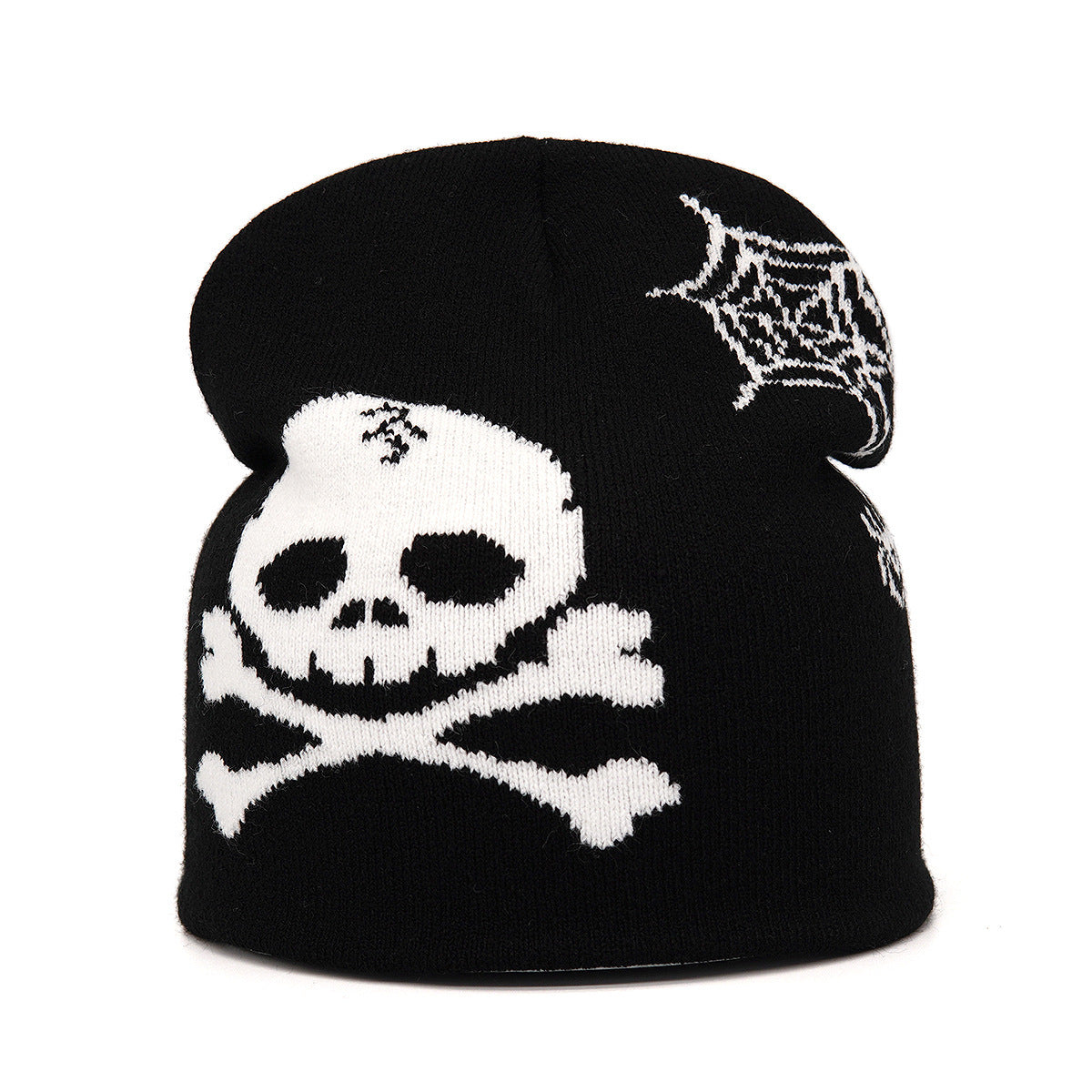 Autumn And Winter Knitting Portrait Jacquard Warm Wool Hat