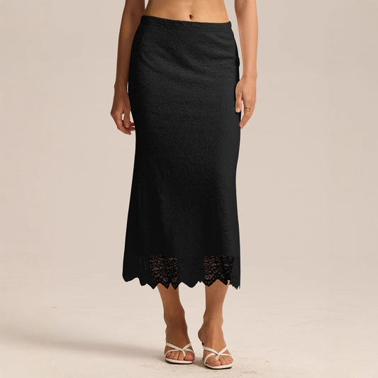 SpringSummer New High-waist Pencil Skirt European And American Style
