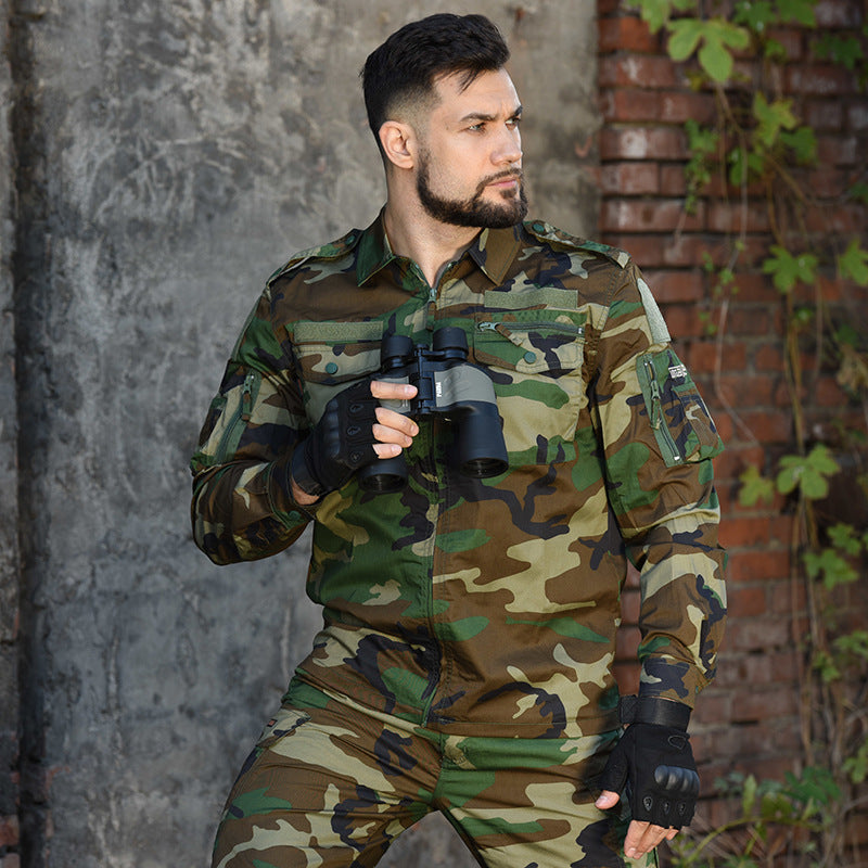 Summer Outdoor Camouflage Suit For Men And Women