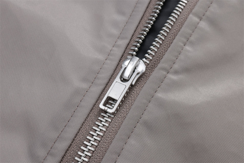 American Street Fashion Letter Printed Cotton-padded Jacket Jacket Men