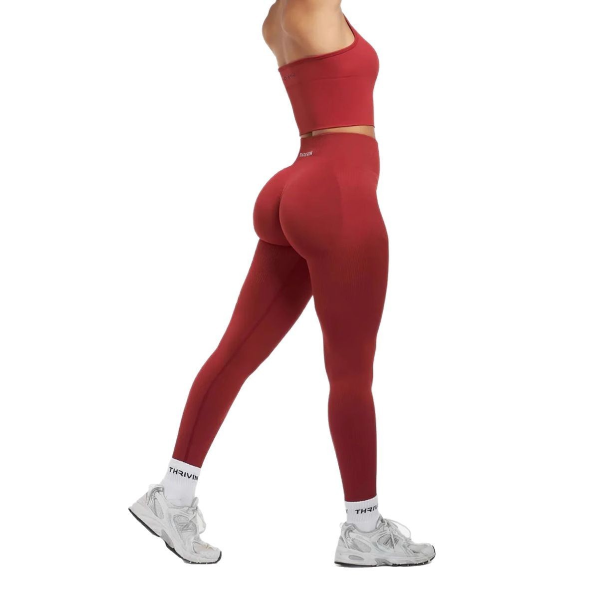 Yoga Pants Tight Seamless High Waist Hip Lifting Sport Fitness Pants