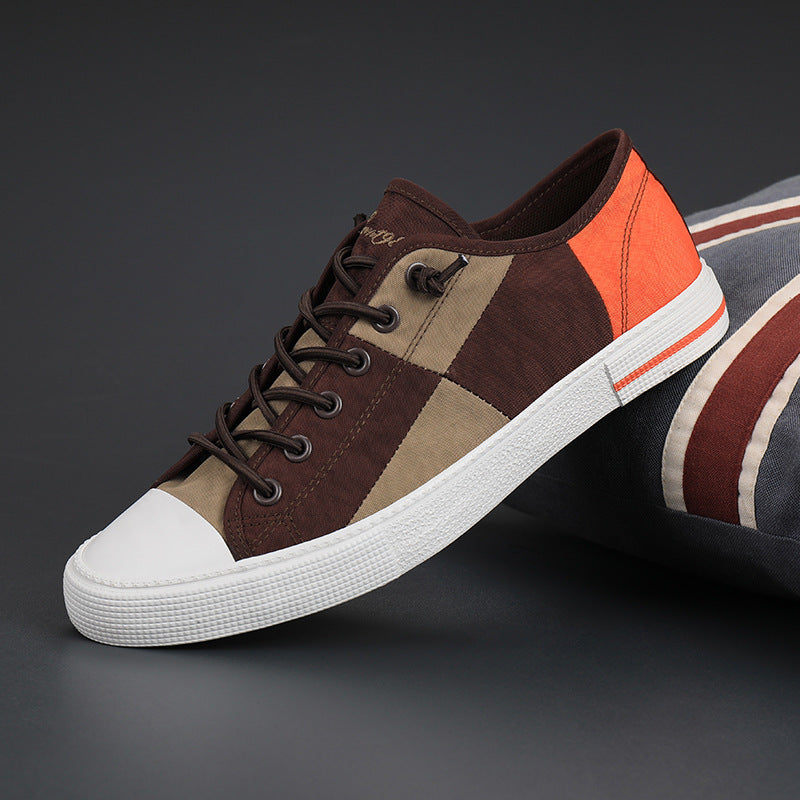 New Men's Low-top Casual Canvas Shoes