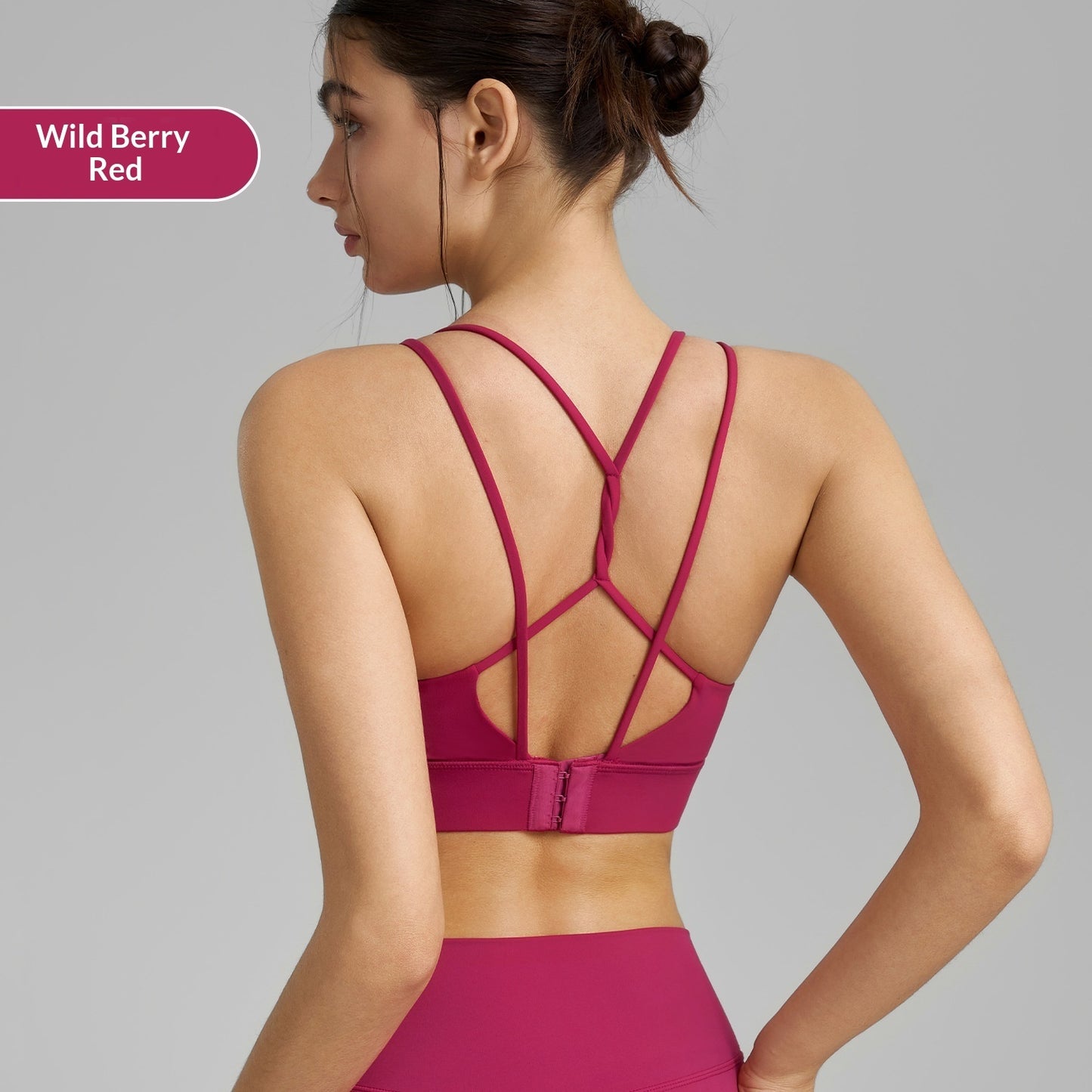 Medium-intensity Exercise Women's U-neck Double-strap Yoga Vest