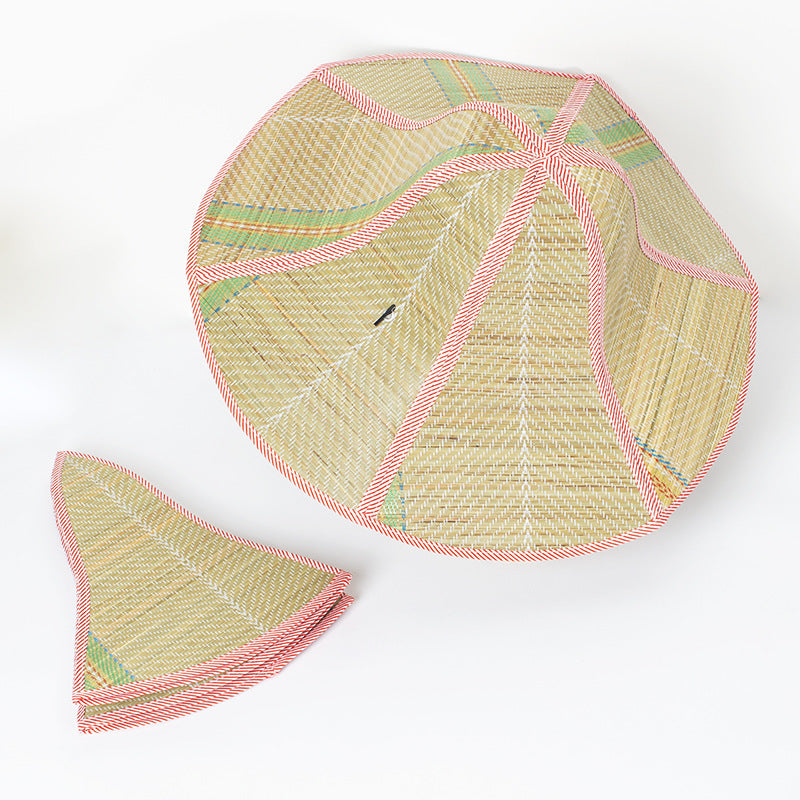 Summer Foldable Portable Pastoral Style Sun Hat