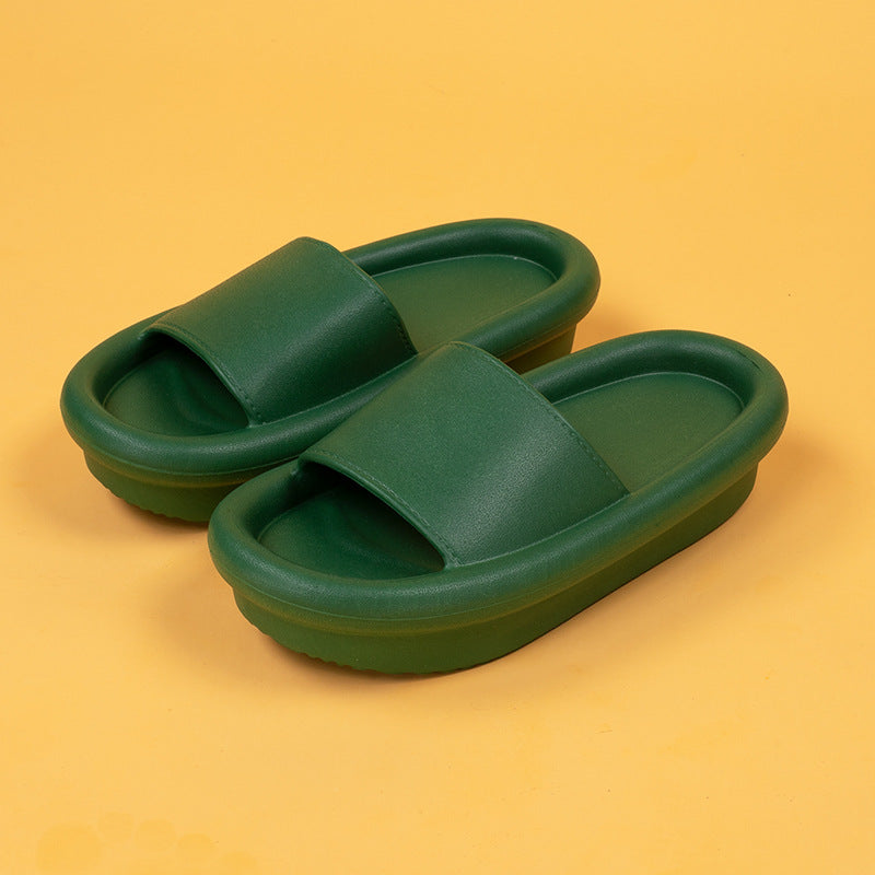 Men's And Women's Candy Color Heightening Platform Sandals And Slippers
