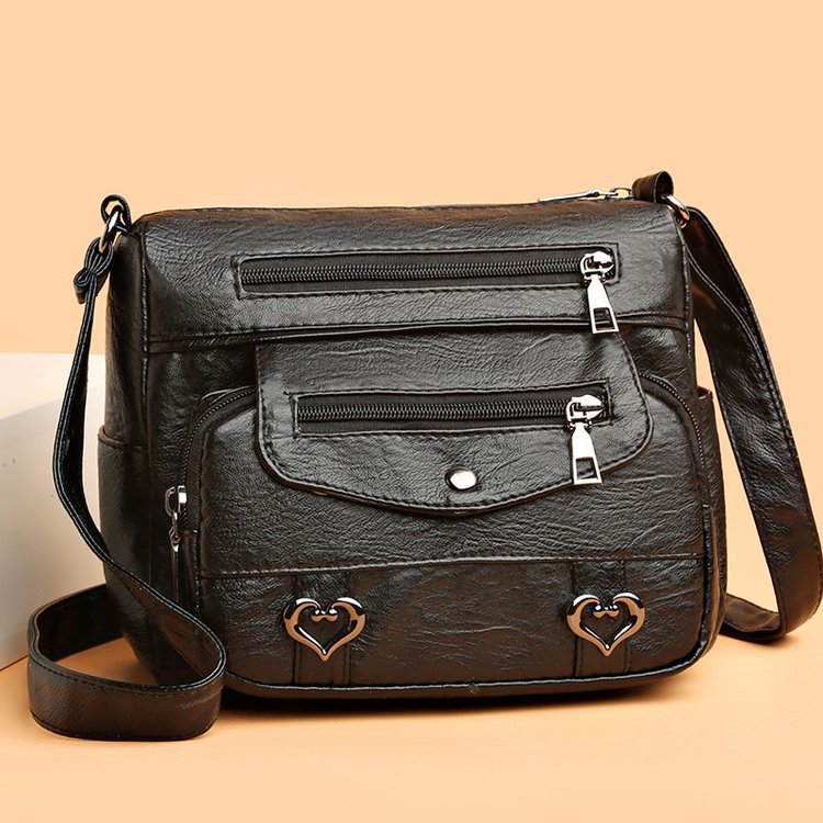 Women's Fashion Vintage Soft Leather Shoulder Bag