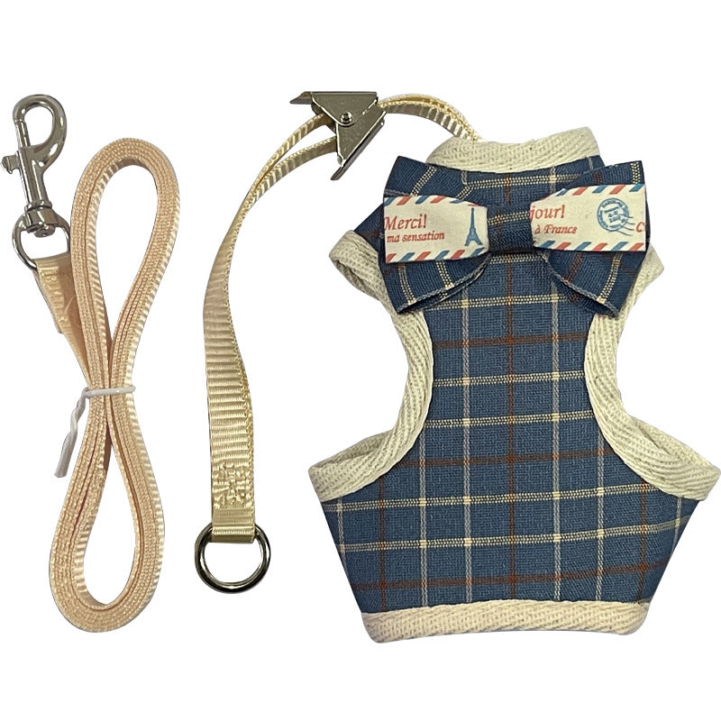 Cat Traction Rope Out Anti Slip Vest Type Adjustable Strap