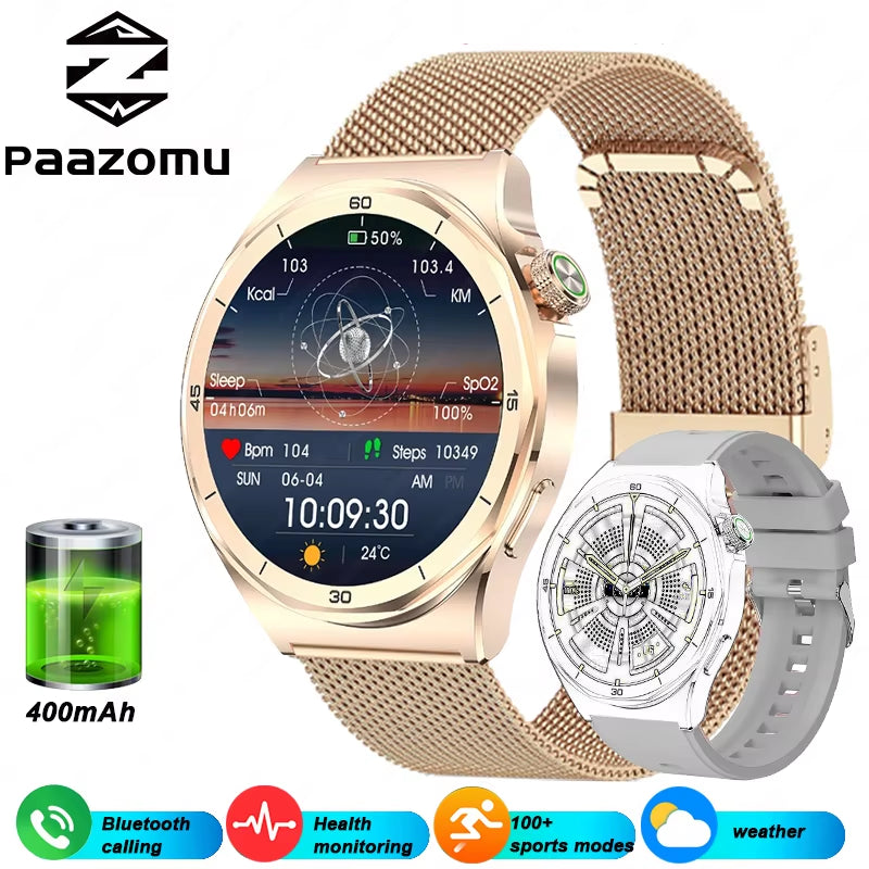 New Bluetooth Calling Men'S Smart Watch 360 * 360 HD Large Screen Heart Rate IP68 Waterproof Outdoor Sports Women'S Smart Watch
