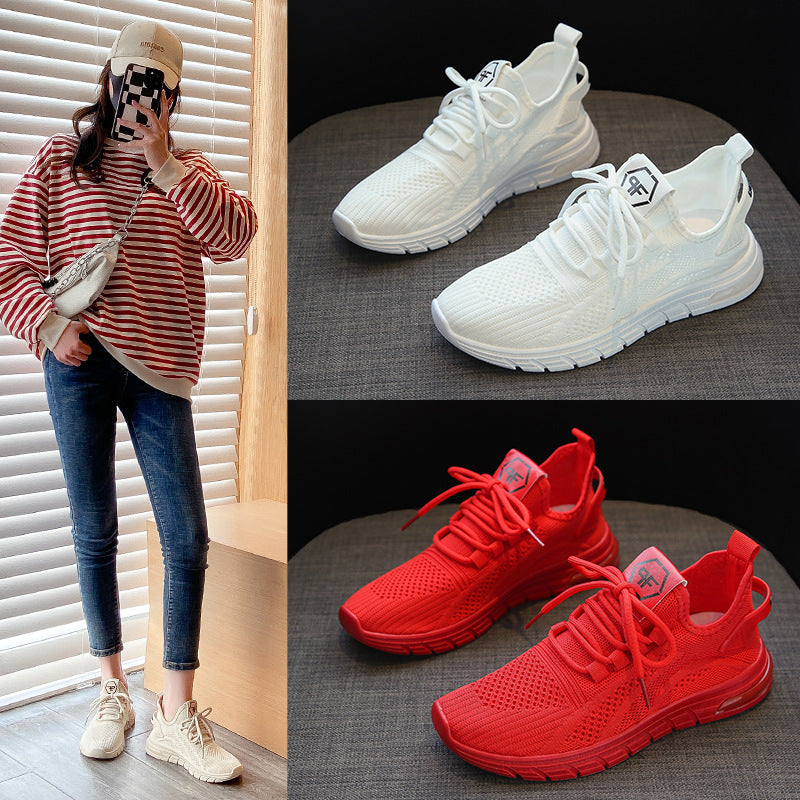 Spring Korean Style Breathable Casual Running Shoes
