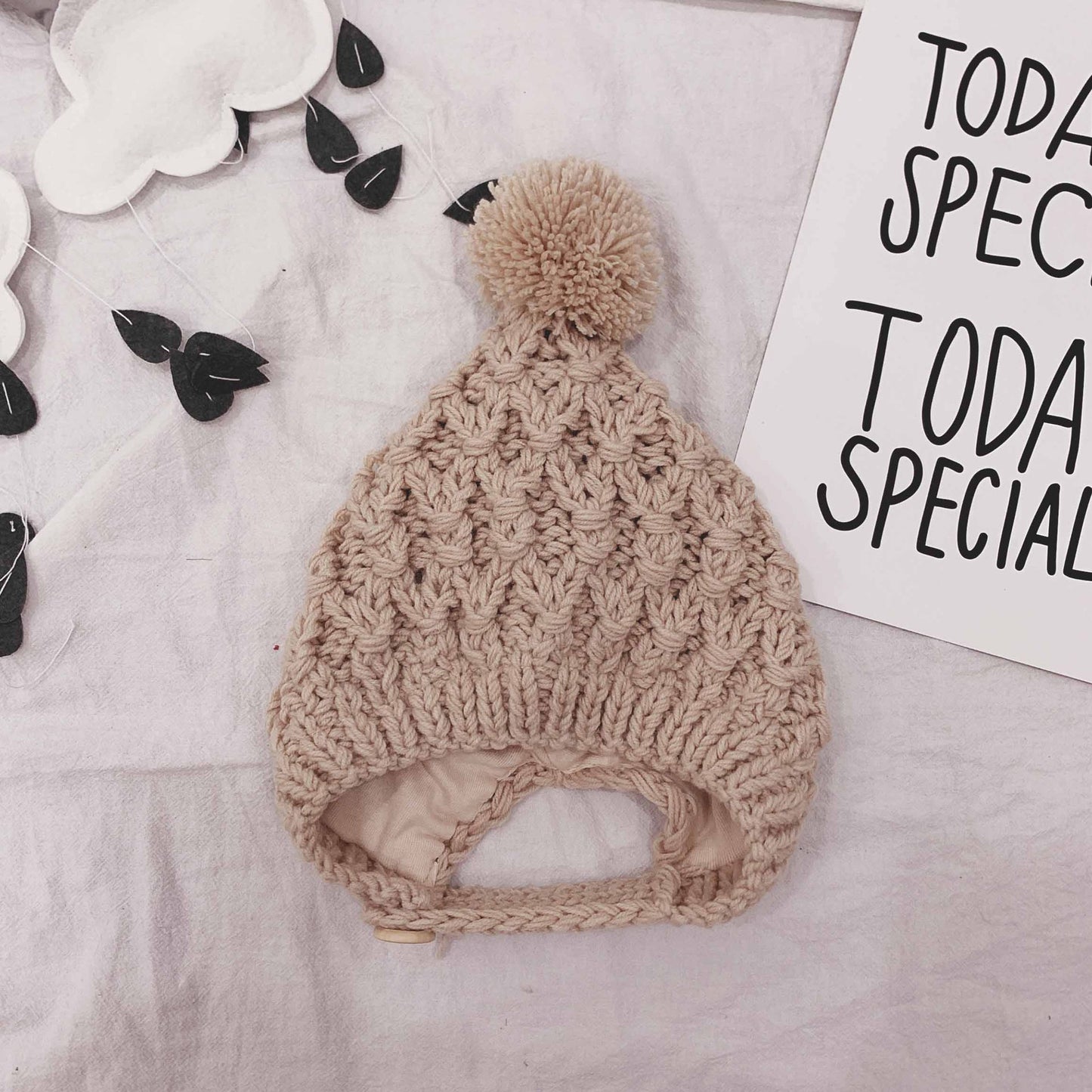 Baby Knitted Hat Baby Western Style All Match