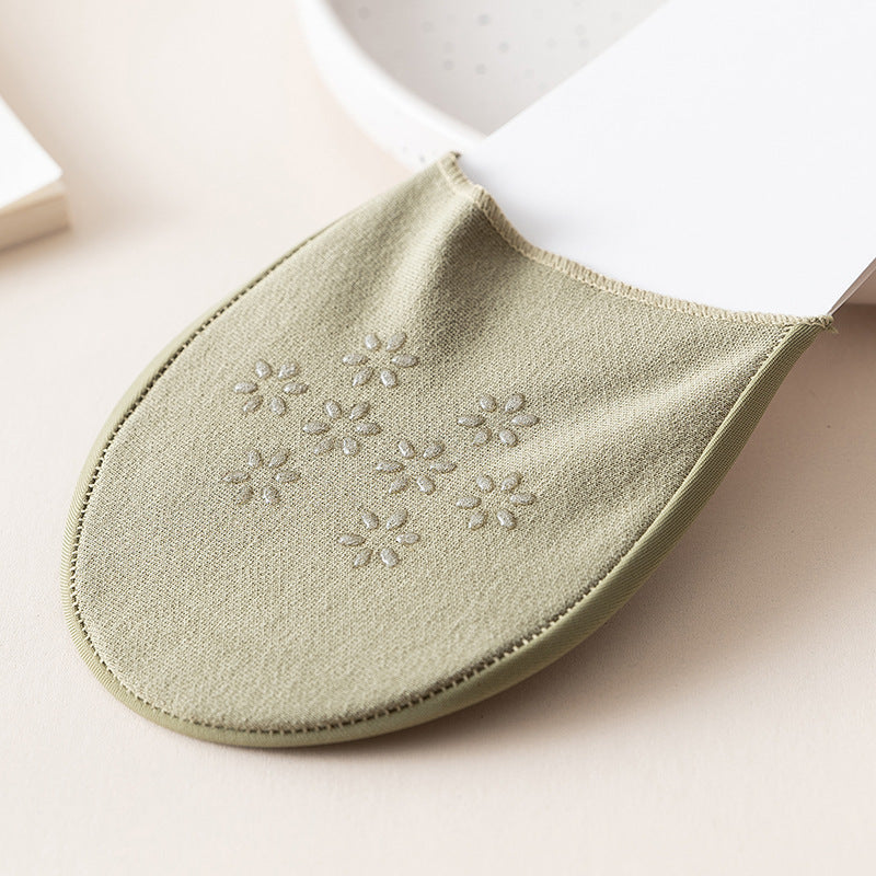 Half Soles Sling Ankle Socks Women's Summer Thin