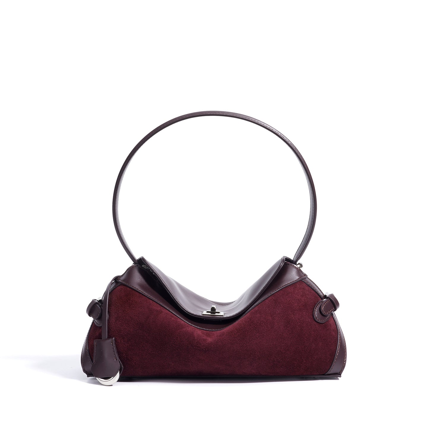 Personalized Simple Casual Autumn And Winter New Frosted Solid Color Tote
