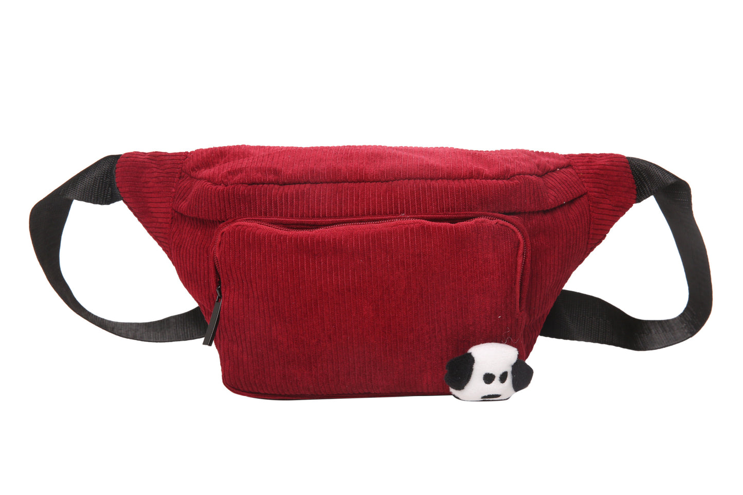 New Style Velvet Personality One Shoulder Cross Body Waist Bag Fashion