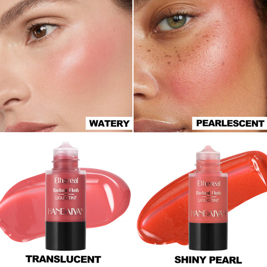 Liquid Blush Press Type 6 Colors Thin And Glittering